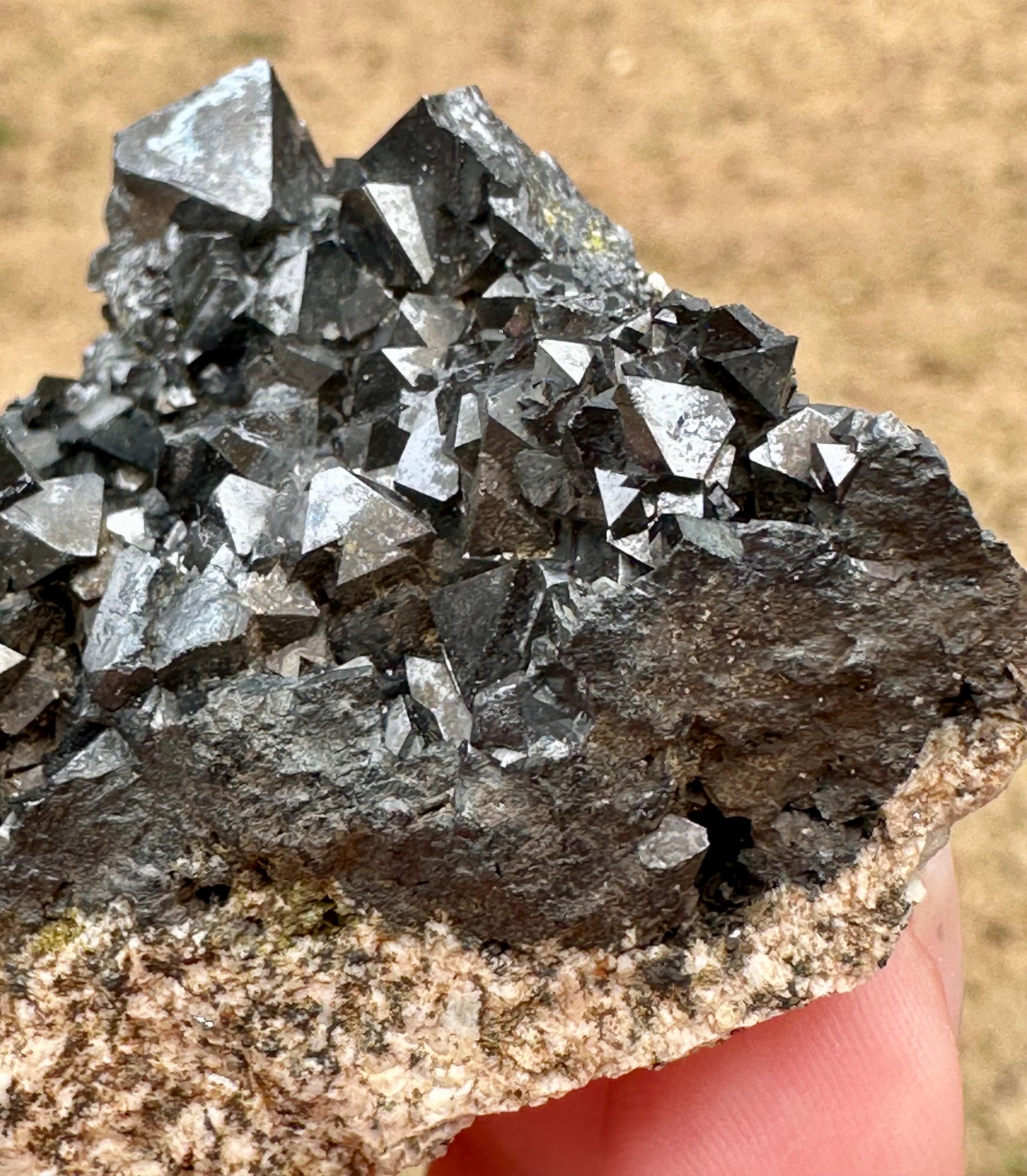 118 grams Magnetite Cluster in Matrix from Morocco