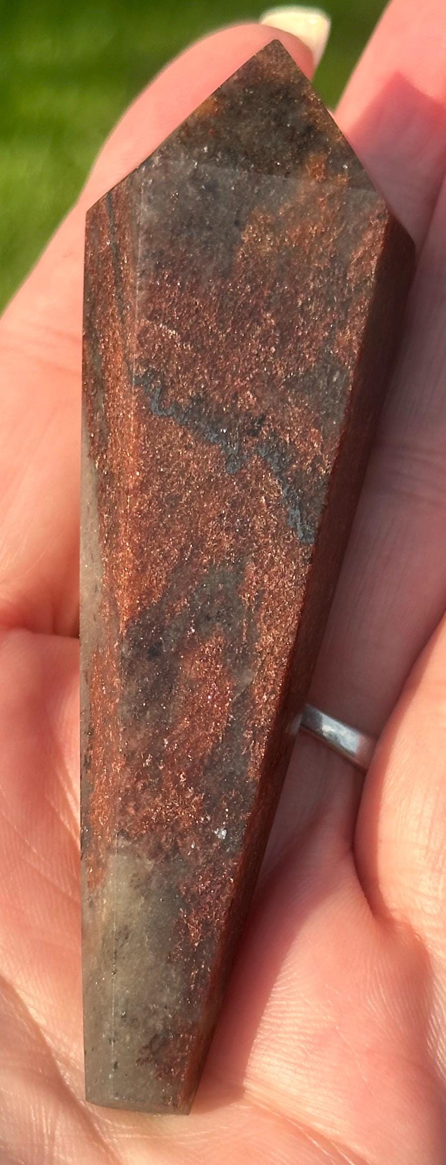 83 Grams Black Sunstone Wand