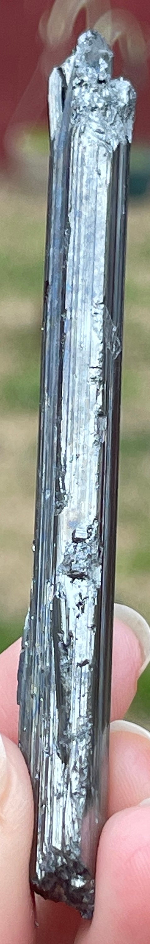 37 Grams Dual-Toned Stibnite Blade from Hunan Province, China