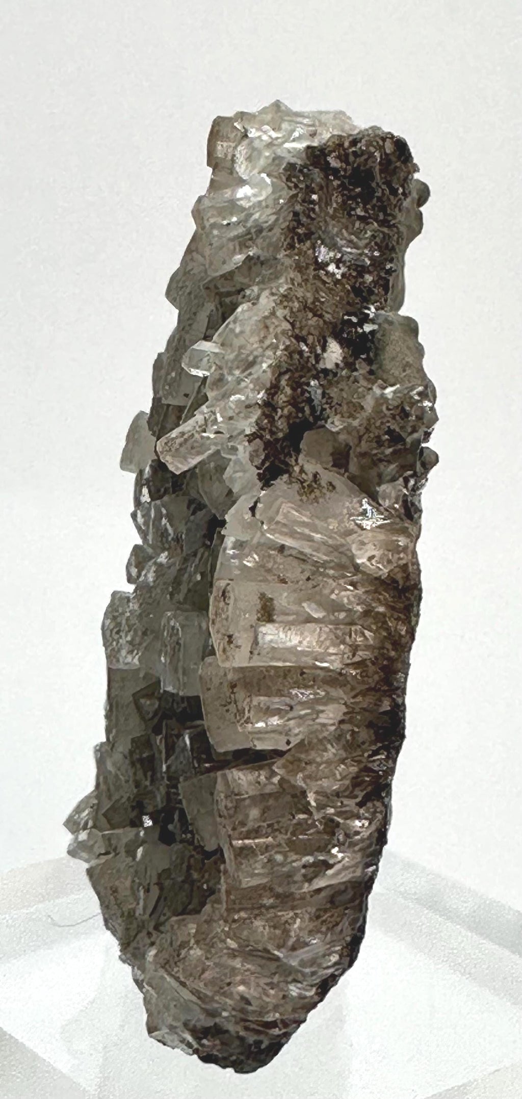 59 Grams Smoky Columnar Calcite from Fugian, China