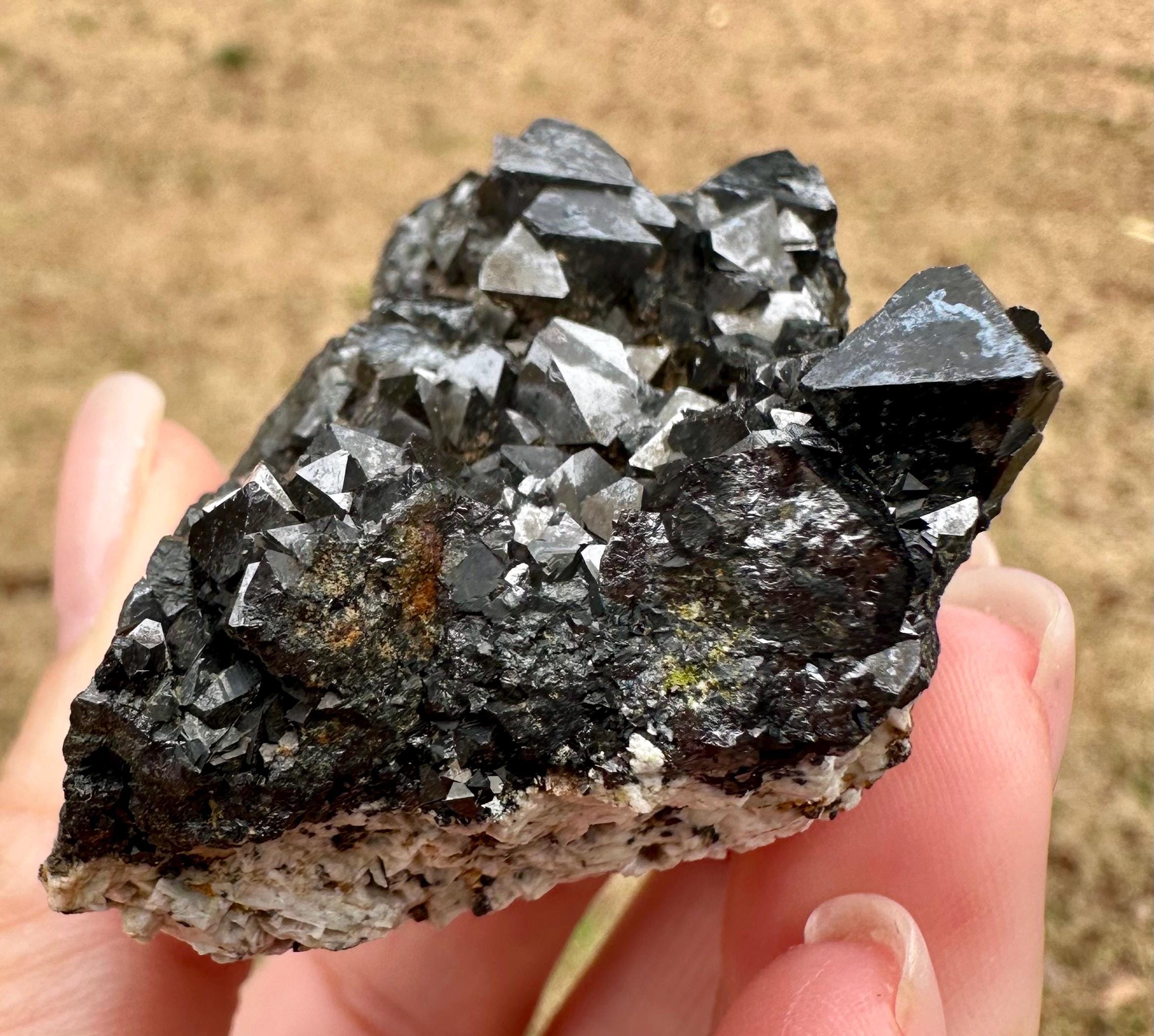 118 grams Magnetite Cluster in Matrix from Morocco