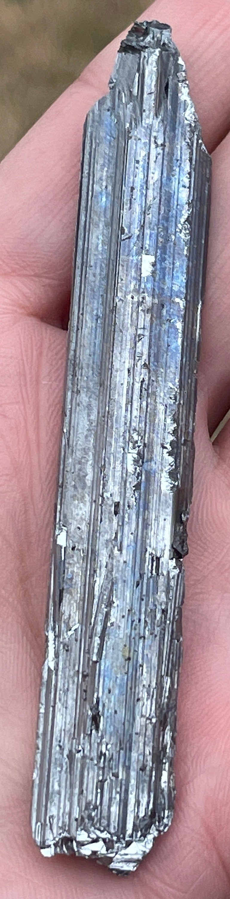 37 Grams Dual-Toned Stibnite Blade from Hunan Province, China
