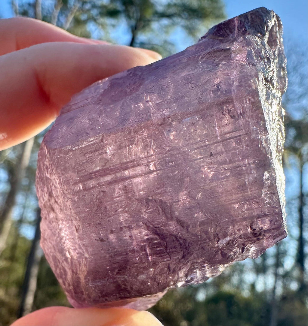 96 grams Translucent Purple Scapolite from Afghanistan