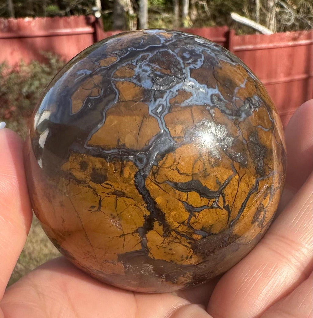 422 Grams HQ Brecciated Jasper Sphere