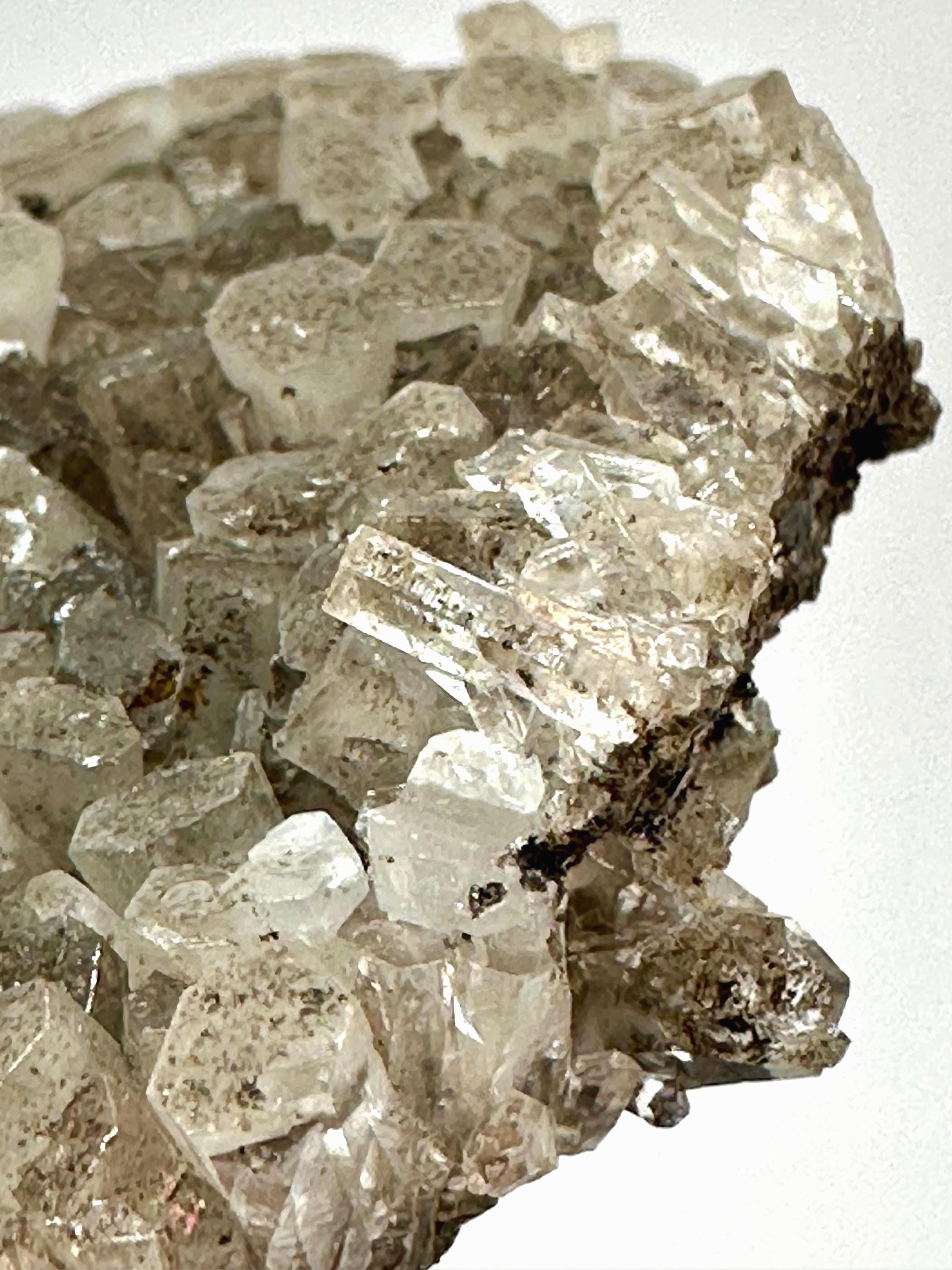 59 Grams Smoky Columnar Calcite from Fugian, China