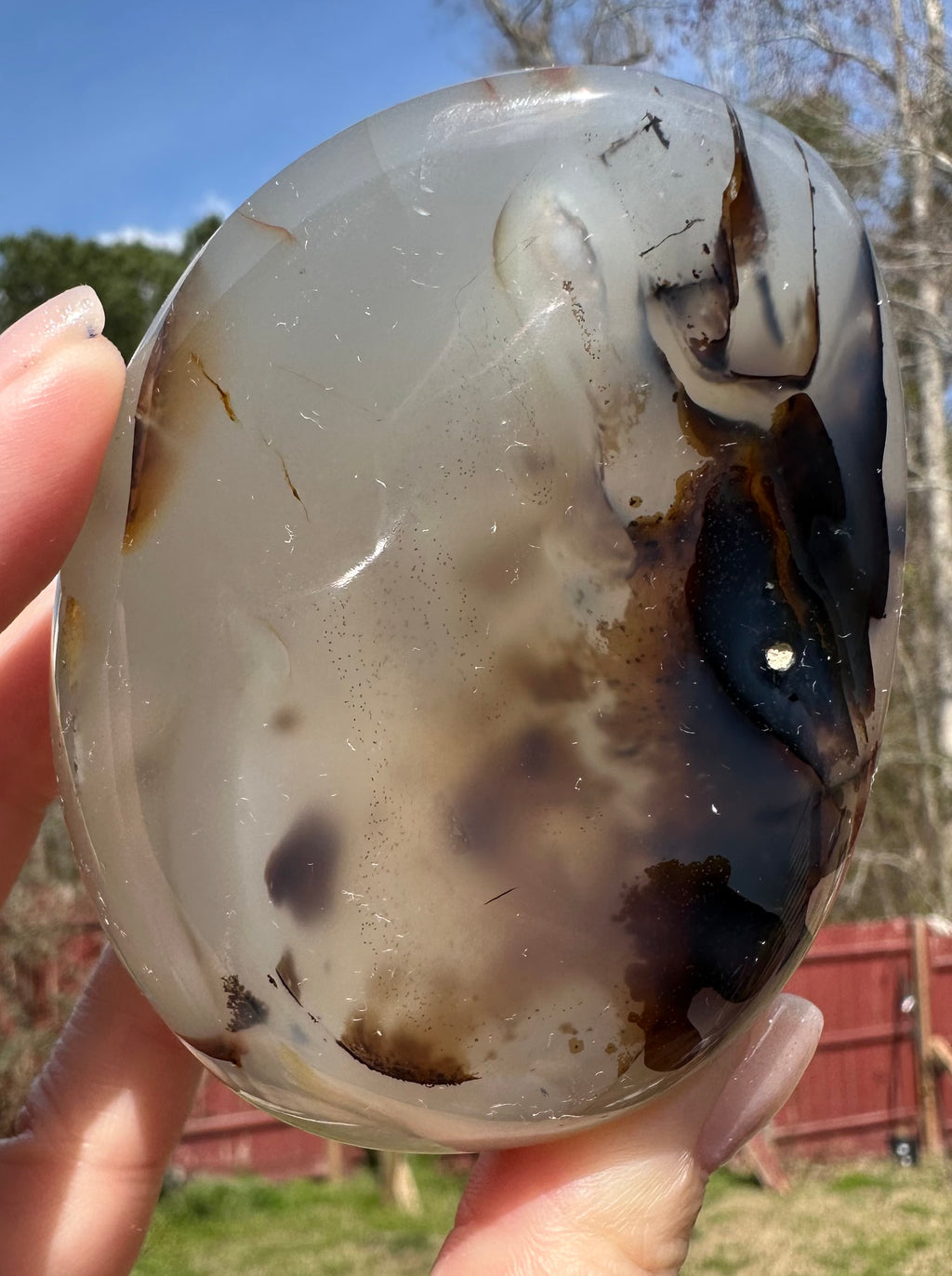 Dendritic Agate Set — Slab, Freeform & Point from Madagascar