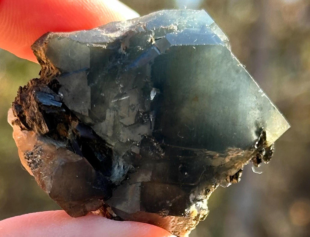 45 Grams DT Blue Riebeckite included Quartz From Pakistan