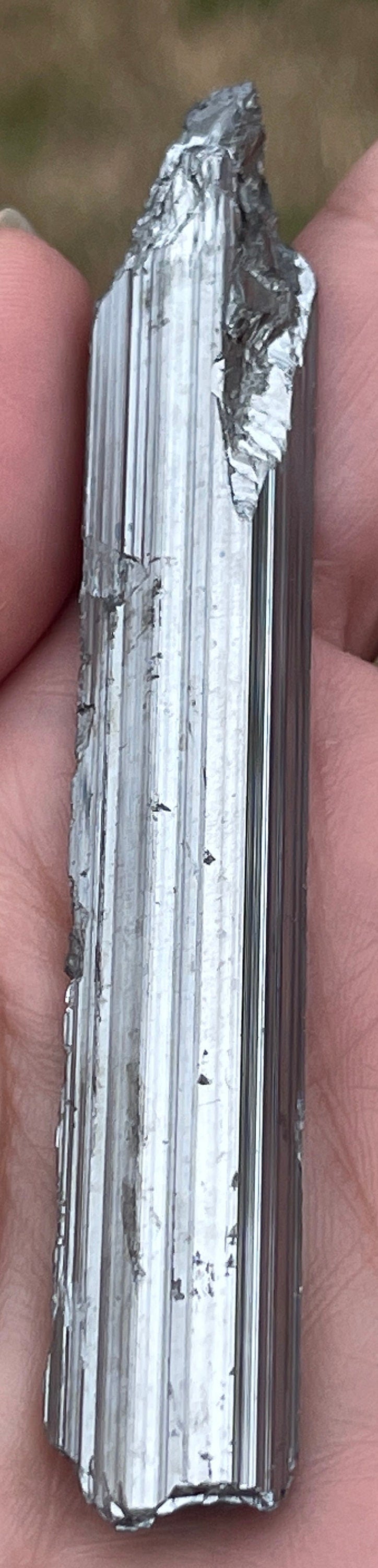 37 Grams Dual-Toned Stibnite Blade from Hunan Province, China