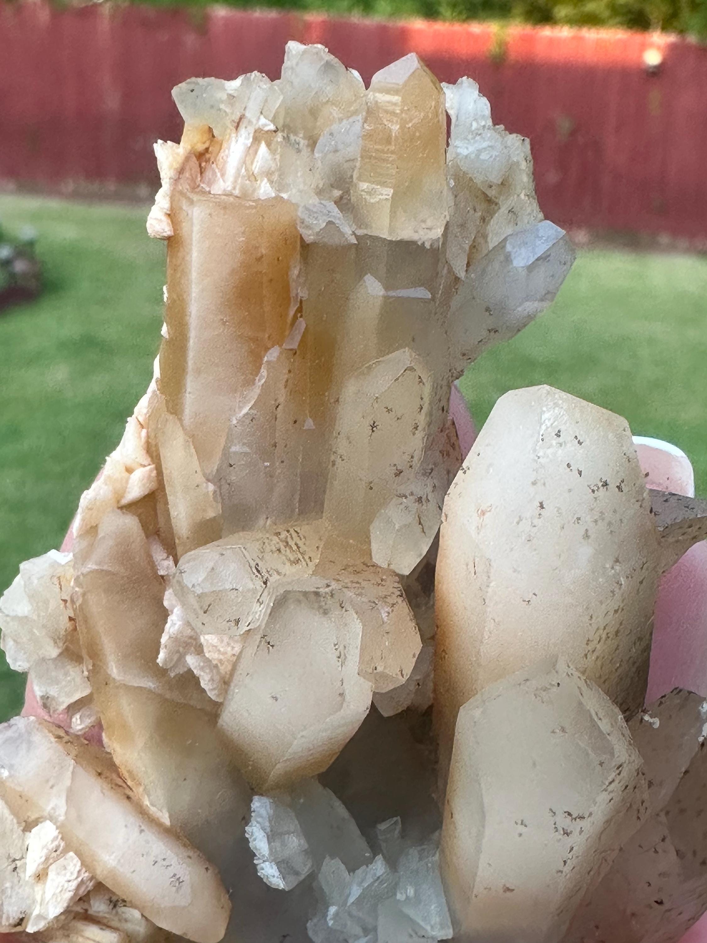 73 Grams Amphibole AKA Bone Quartz Cluster from Baluchistan, Pakistan