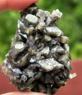 67 Grams Collectors Must have rare Sparkly Forrest Green Marshy Apophyllite from India