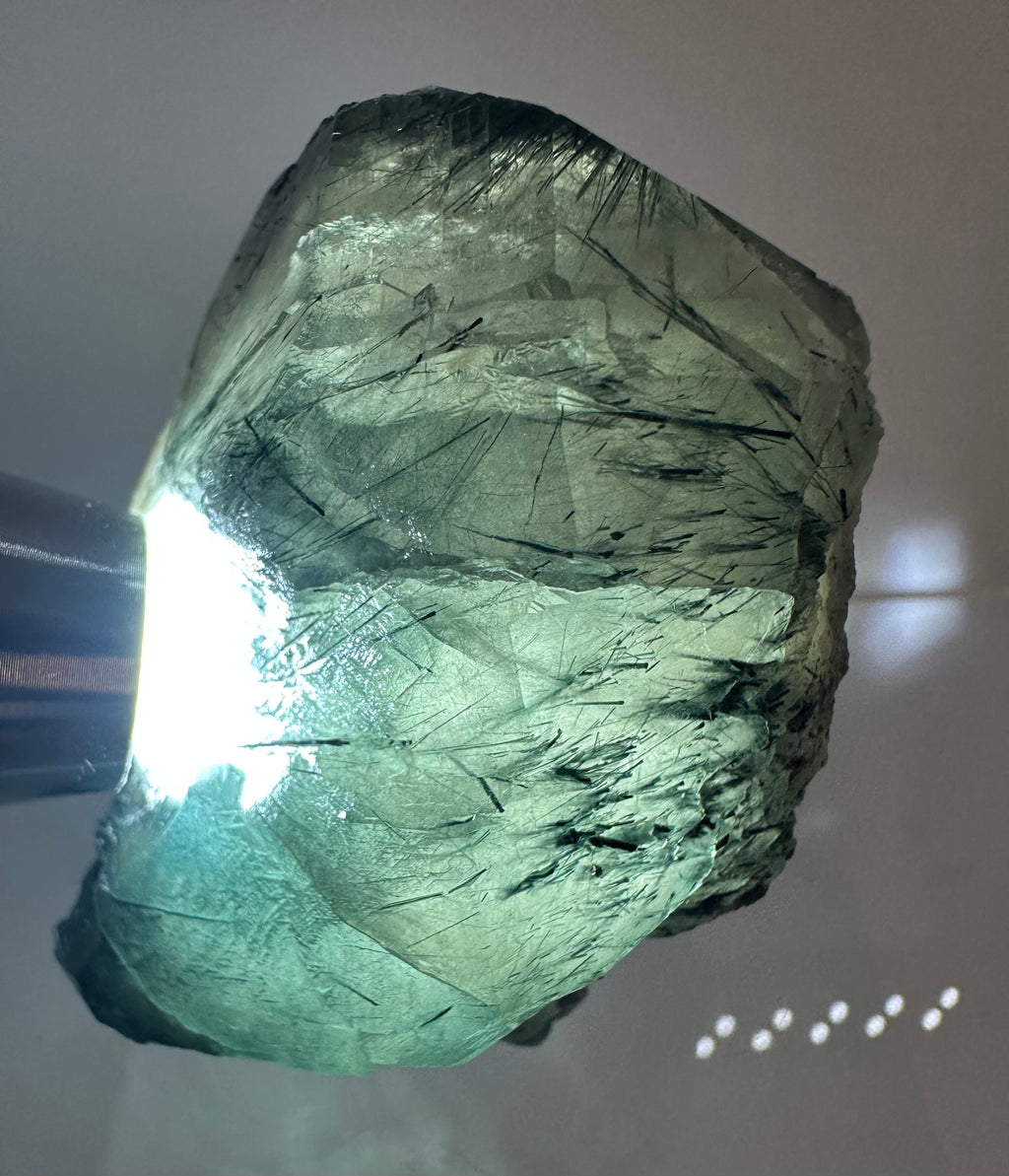 148 Grams Riebeckite-Rich Gwindel‑Like Quartz with Multiple Record Keepers — Skardu, Pakistan