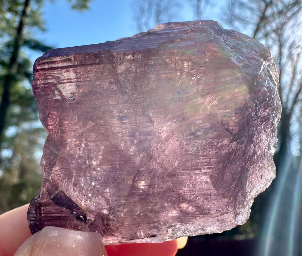 96 grams Translucent Purple Scapolite from Afghanistan