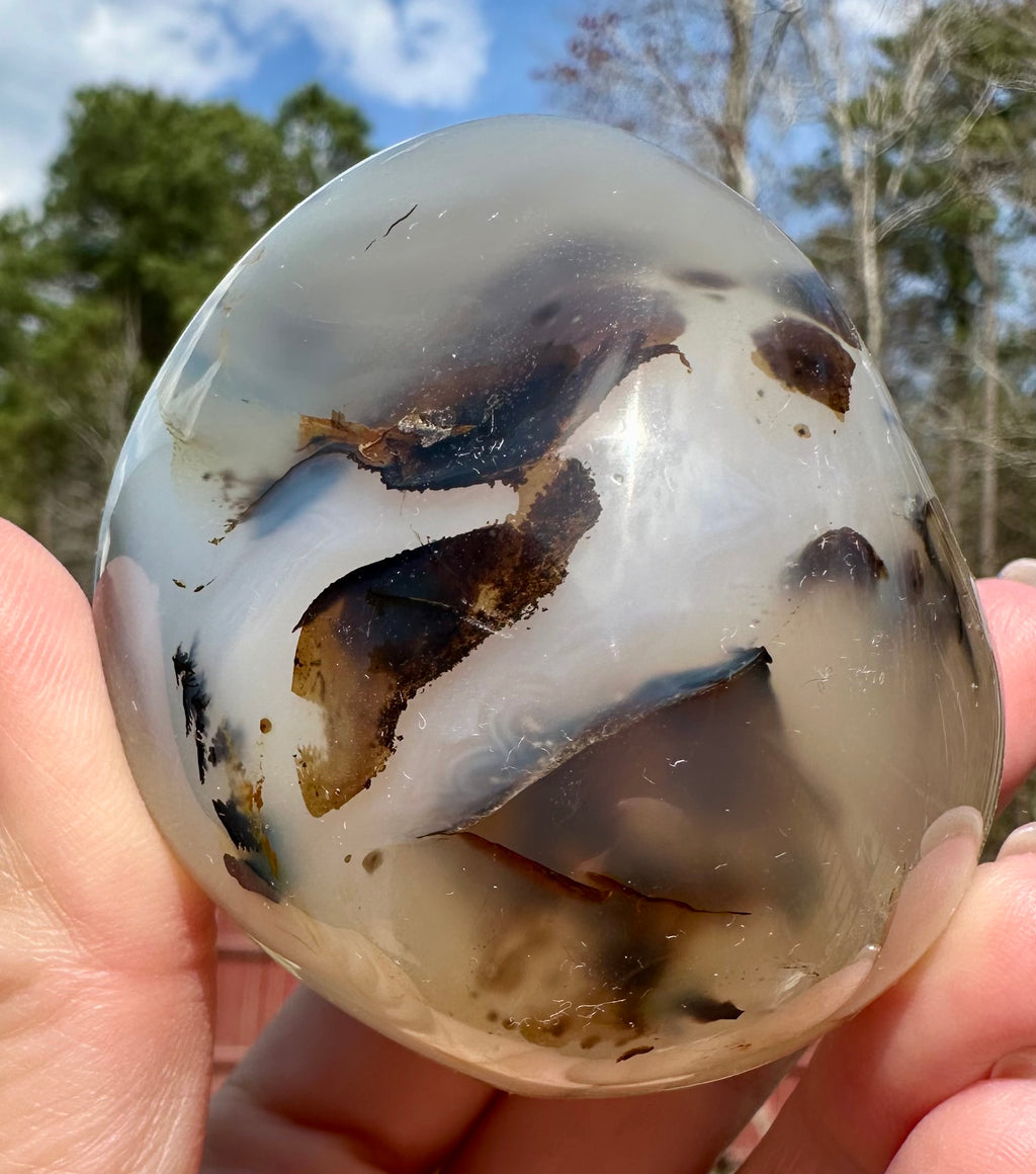 Dendritic Agate Set — Slab, Freeform & Point from Madagascar