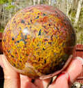 3.07" HQ Unique Pattern Ocean Jasper with a Bonus, Marovato Region, Madagascar