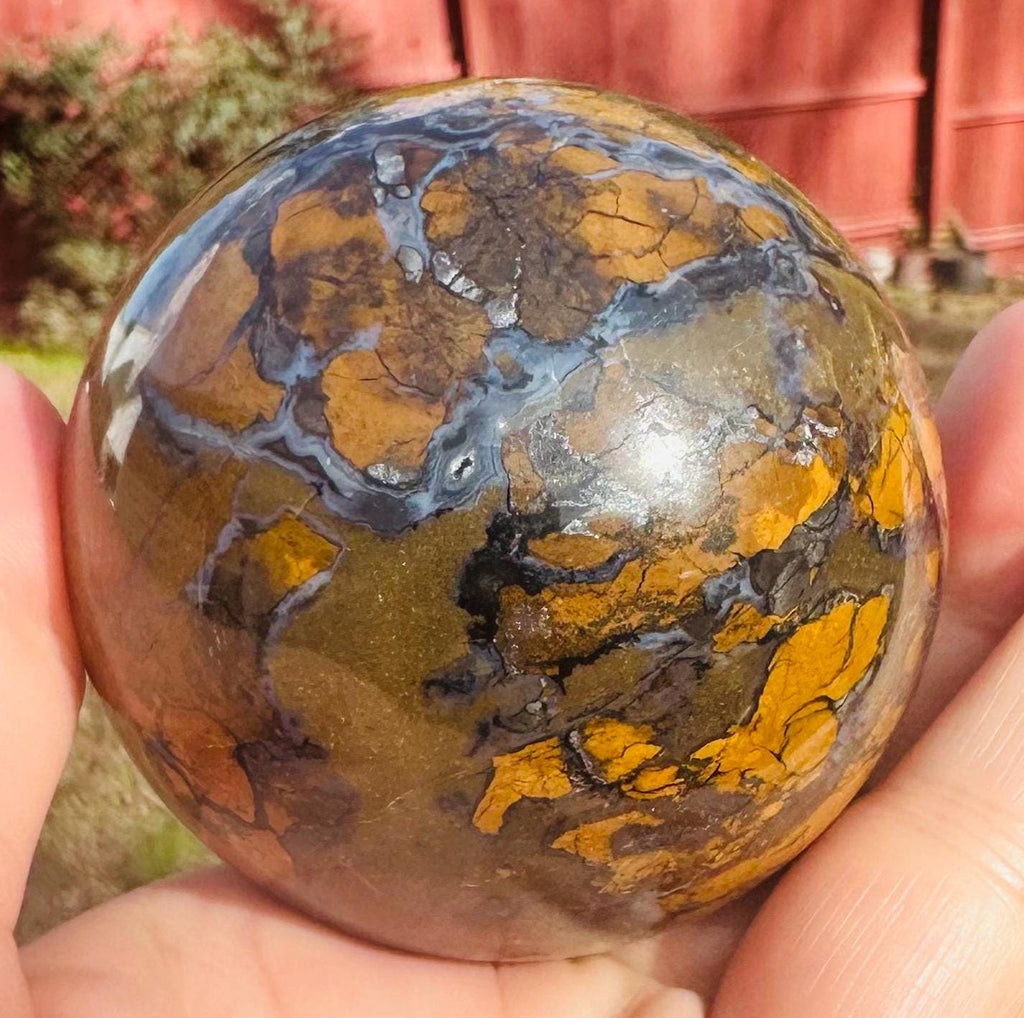 422 Grams HQ Brecciated Jasper Sphere