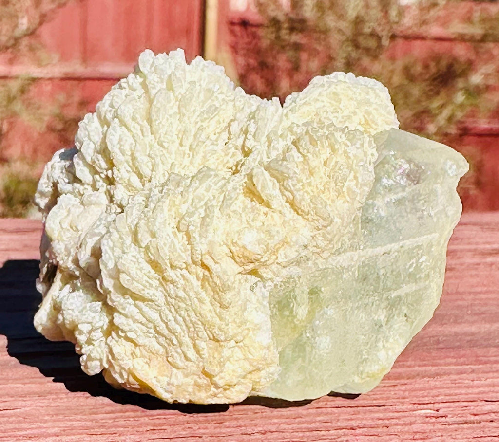 53 grams Goshenite Beryl in Albite from Pakistan