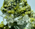 90 Grams Green Epidote  with a Needle Quartz Bunch from Pakistan