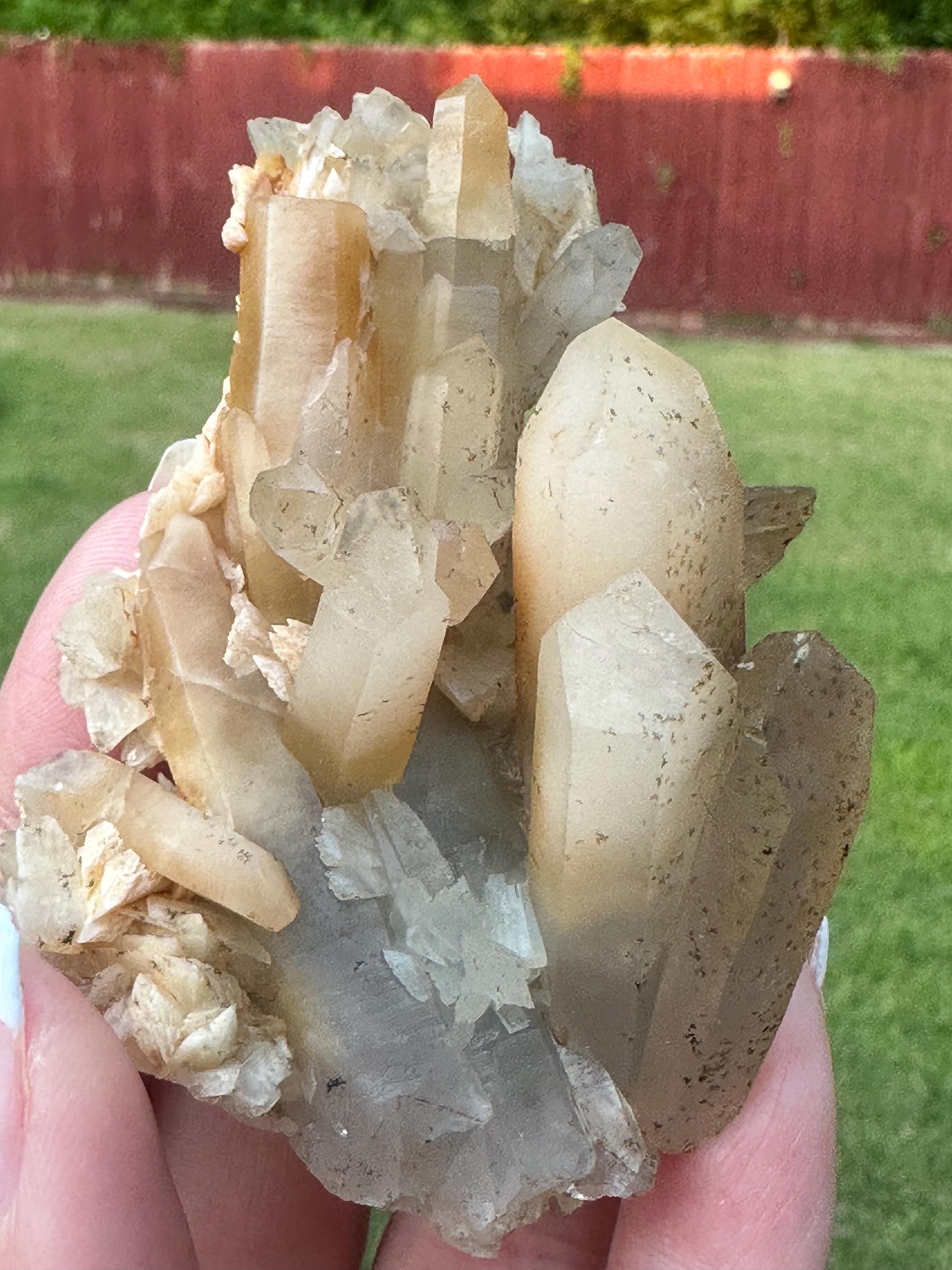73 Grams Amphibole AKA Bone Quartz Cluster from Baluchistan, Pakistan
