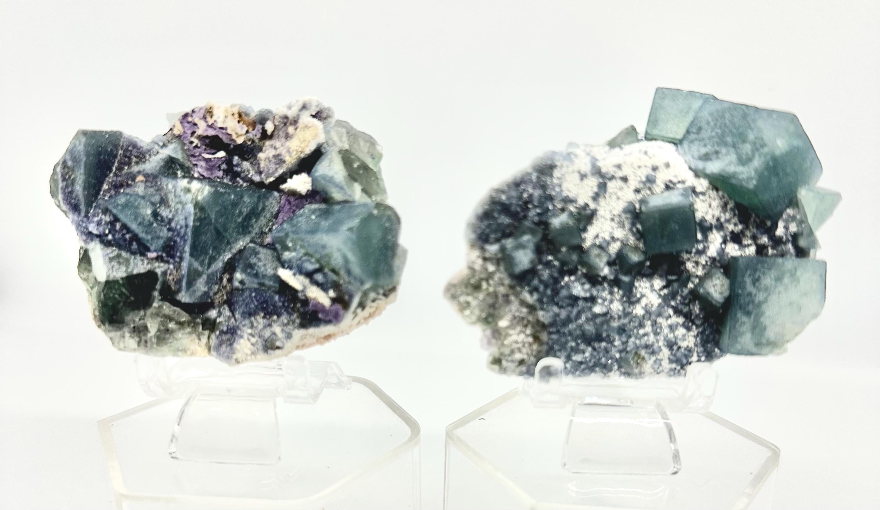 Newly Discovered Morandi Fluorite on Matrix piece from Yongchun, China