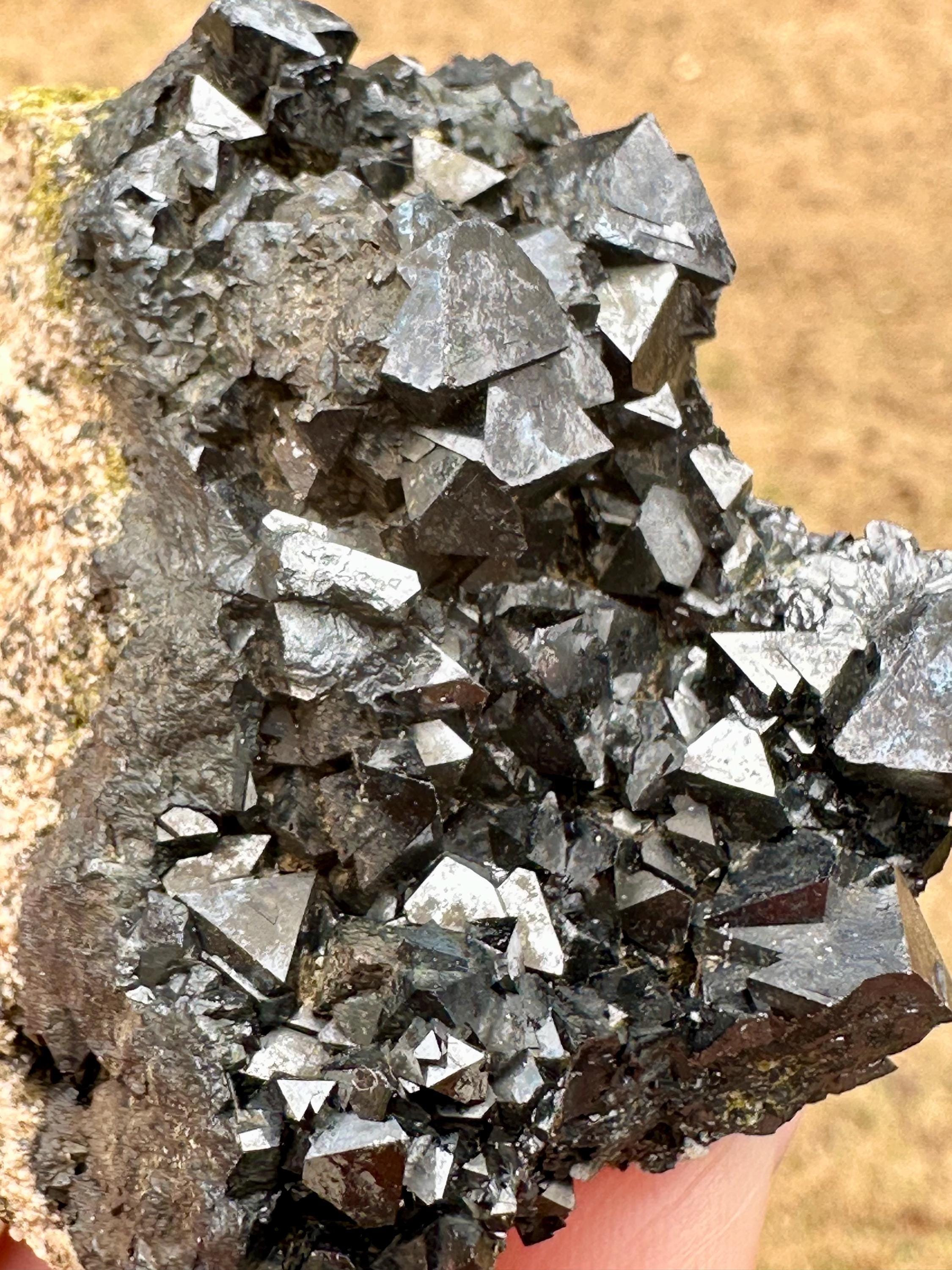 118 grams Magnetite Cluster in Matrix from Morocco