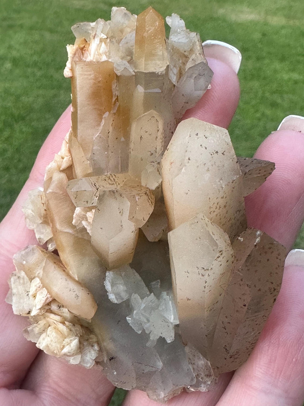 73 Grams Amphibole AKA Bone Quartz Cluster from Baluchistan, Pakistan