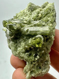 65 Grams (325 cts) very rare Green Tashmarine Diopside Crystals Cluster from Afghanistan.
