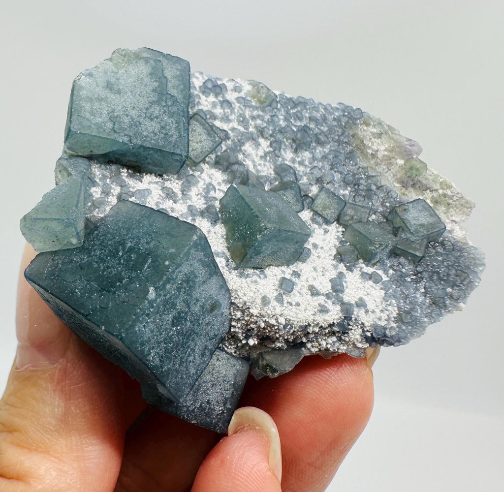 Newly Discovered Morandi Fluorite on Matrix piece from Yongchun, China