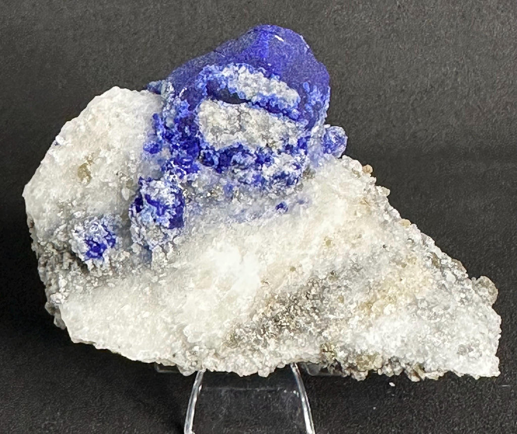 120 Grams Lazurite on UV-Reactive Matrix from Sar e Sang region of Badakhshan, Afghanistan