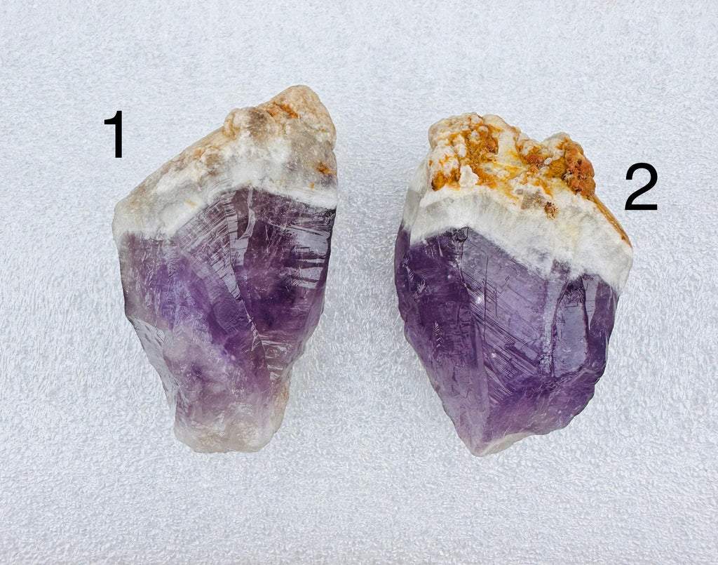 Your choice White Capped Amethyst from Bahia, Brazil