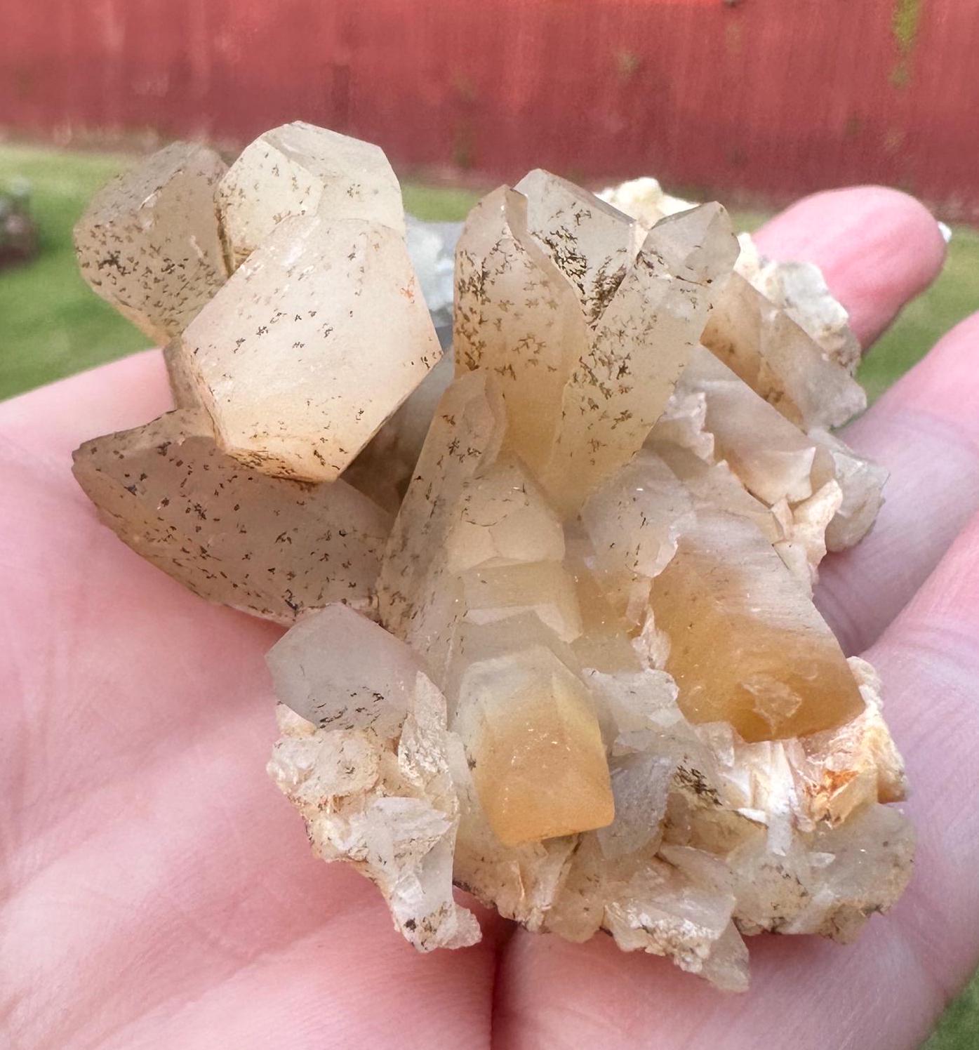 73 Grams Amphibole AKA Bone Quartz Cluster from Baluchistan, Pakistan