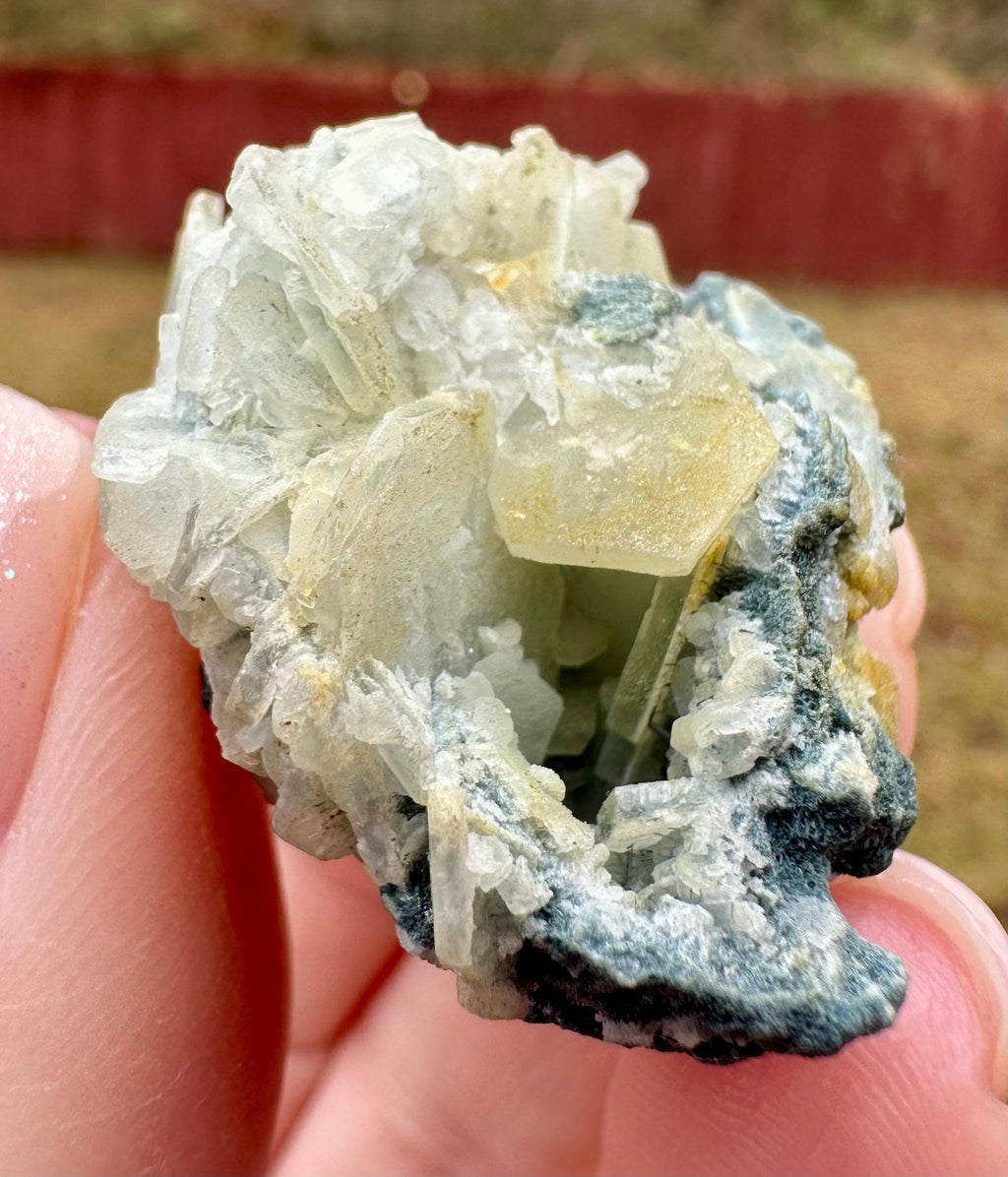 12 grams Collector must have Caesium-Rich Alkali Beryl Crystal Cluster from Badakhshan Province, Afghanistan