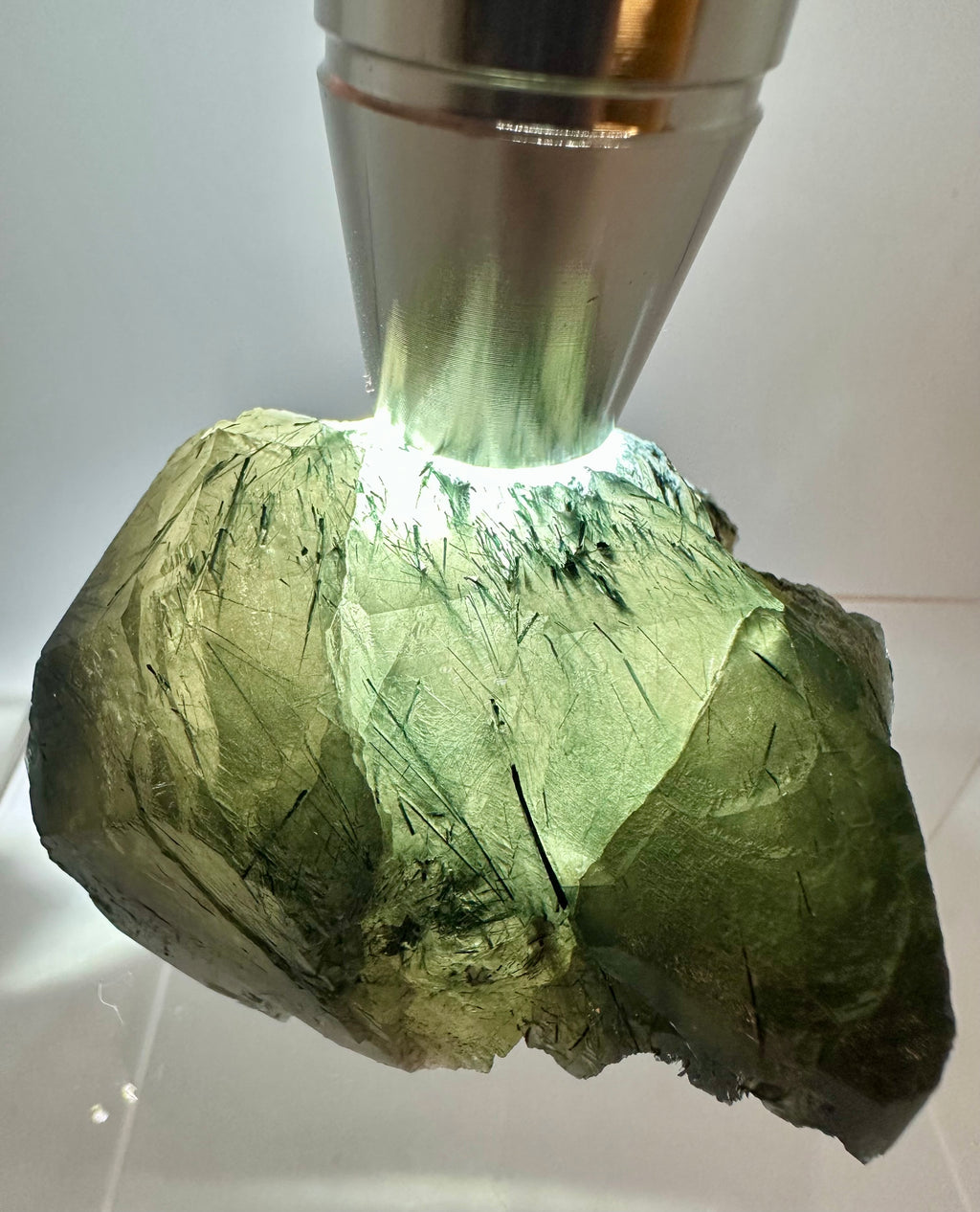 148 Grams Riebeckite-Rich Gwindel‑Like Quartz with Multiple Record Keepers — Skardu, Pakistan
