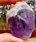 Your choice White Capped Amethyst from Bahia, Brazil