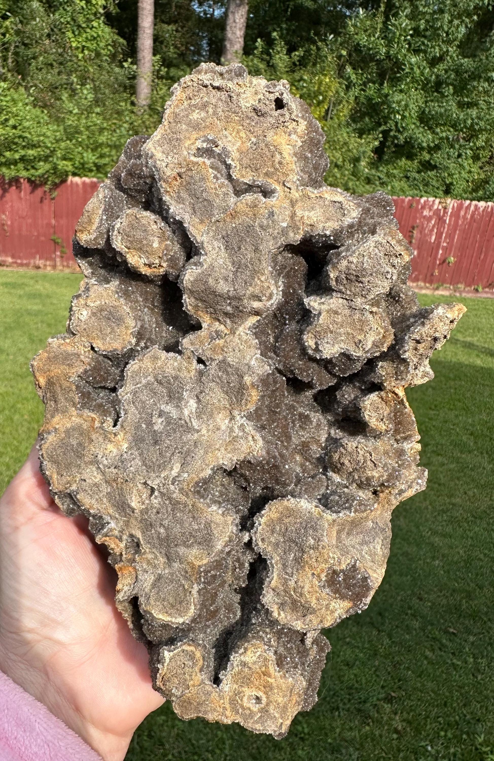 1571 grams Druze Dolomite Matrix, Unique and Exclusive Jewelry Display & Collector’s Specimen from Herkimer County, New York