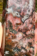 Rare and Radiant Muse Cosmic Jasper Tower from Madagascar