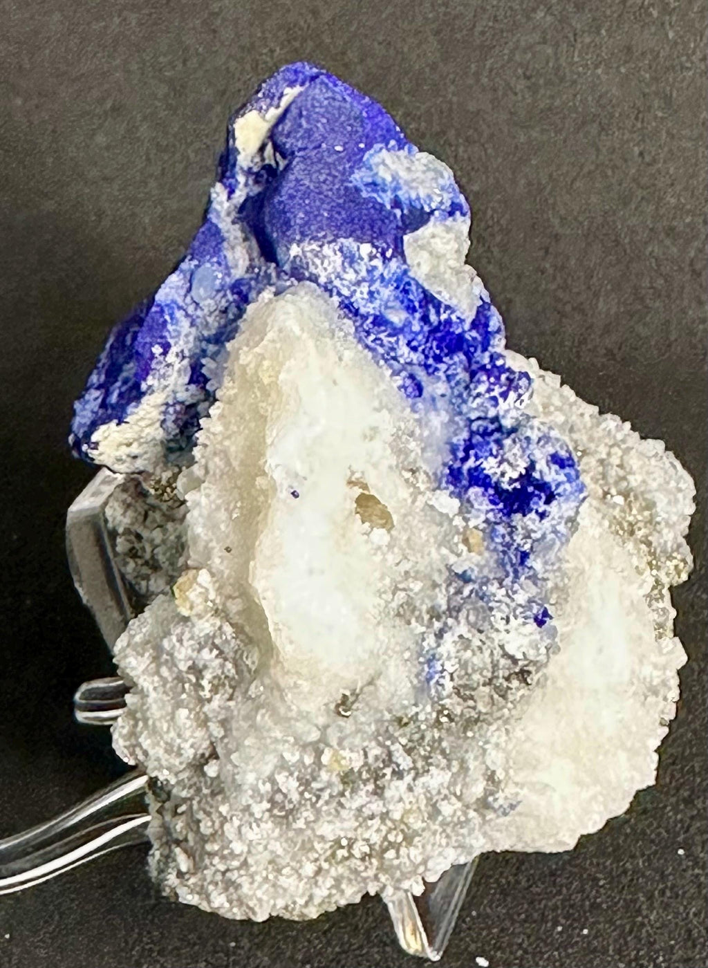 120 Grams Lazurite on UV-Reactive Matrix from Sar e Sang region of Badakhshan, Afghanistan