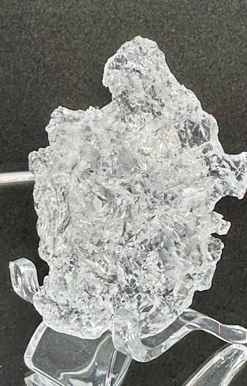 39 Grams Etched Water Clear Pollucite from Afghanistan