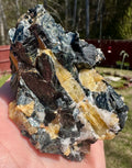 Brazilian Yellow Tourmaline in Biotite