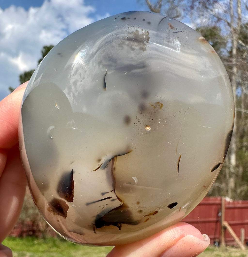 Dendritic Agate Set — Slab, Freeform & Point from Madagascar