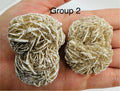 Your Choice of One pair of Exquisite Desert Rose Selenite Cluster Pair
