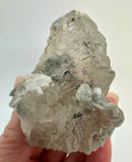 Magnesio-Riebeckite Included Smoky Quartz with Rainbows Point, Sagi Mountain