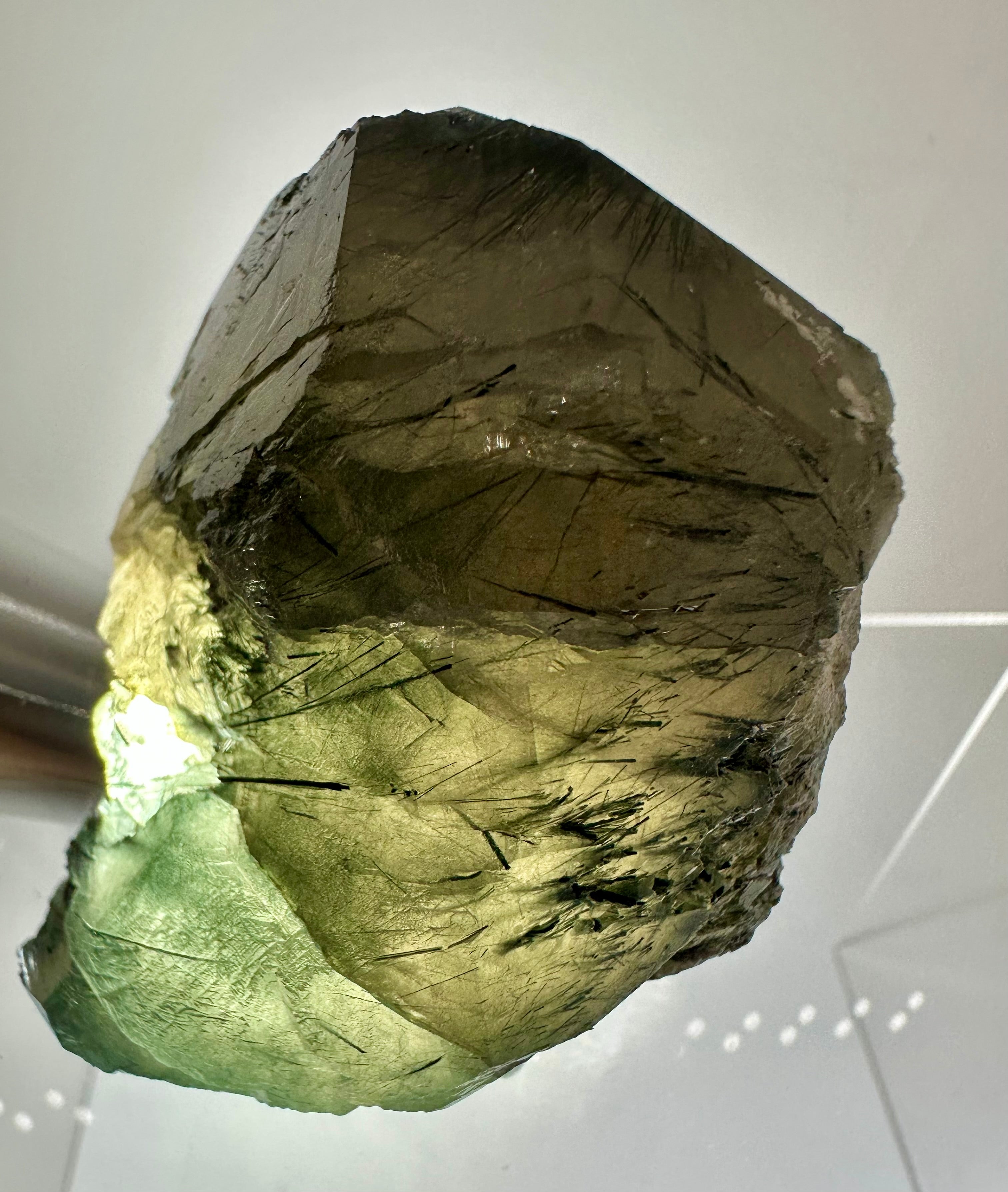 148 Grams Riebeckite-Rich Gwindel‑Like Quartz with Multiple Record Keepers — Skardu, Pakistan