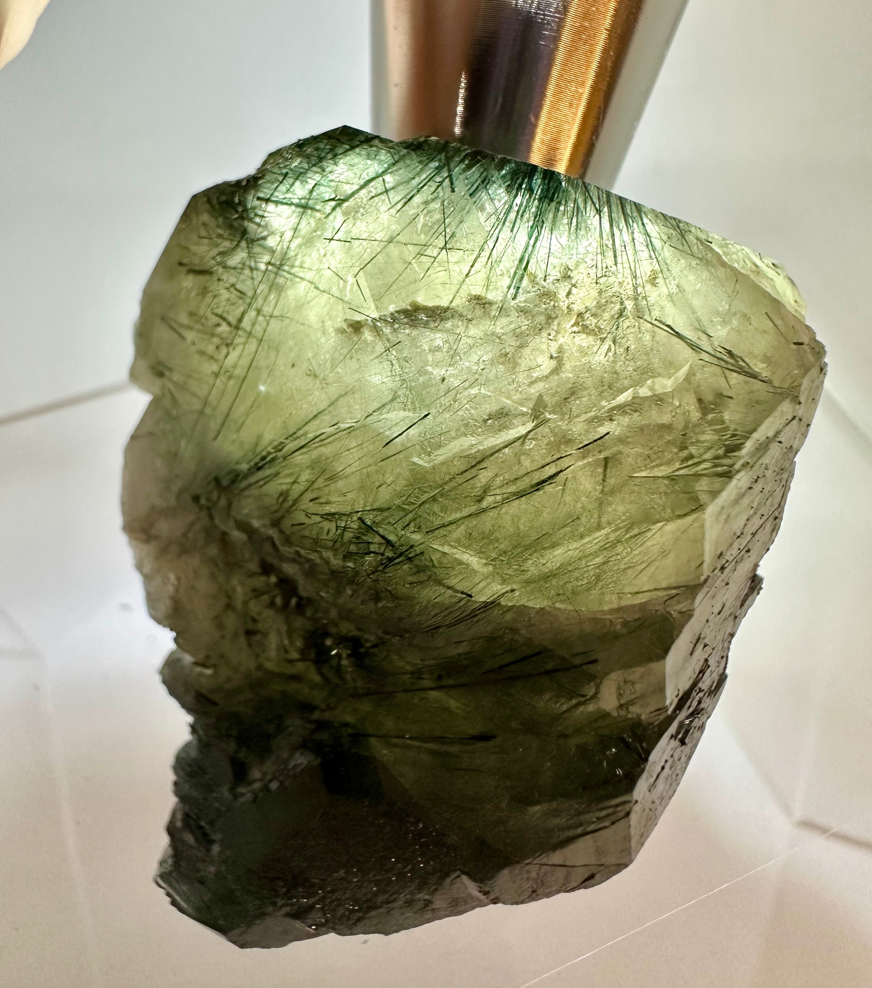 148 Grams Riebeckite-Rich Gwindel‑Like Quartz with Multiple Record Keepers — Skardu, Pakistan