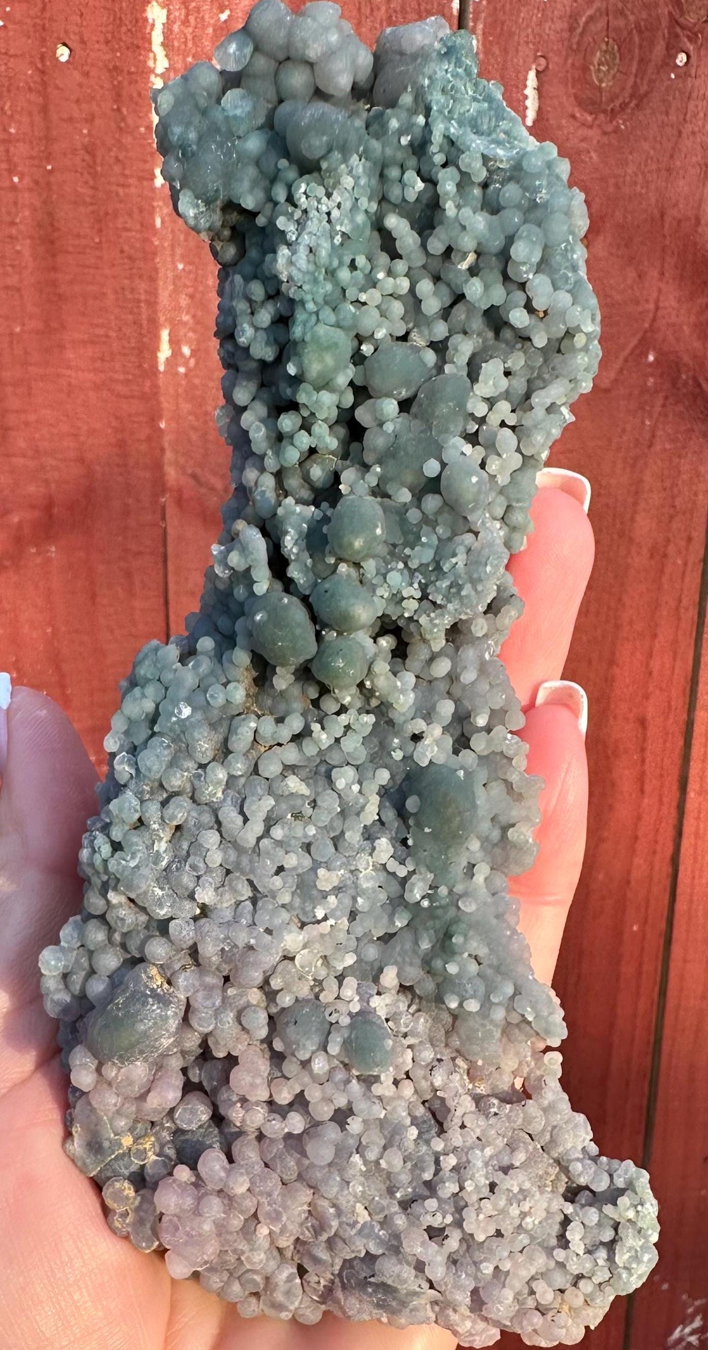 294 Grams Bi Color Grape Agate from Indonesia