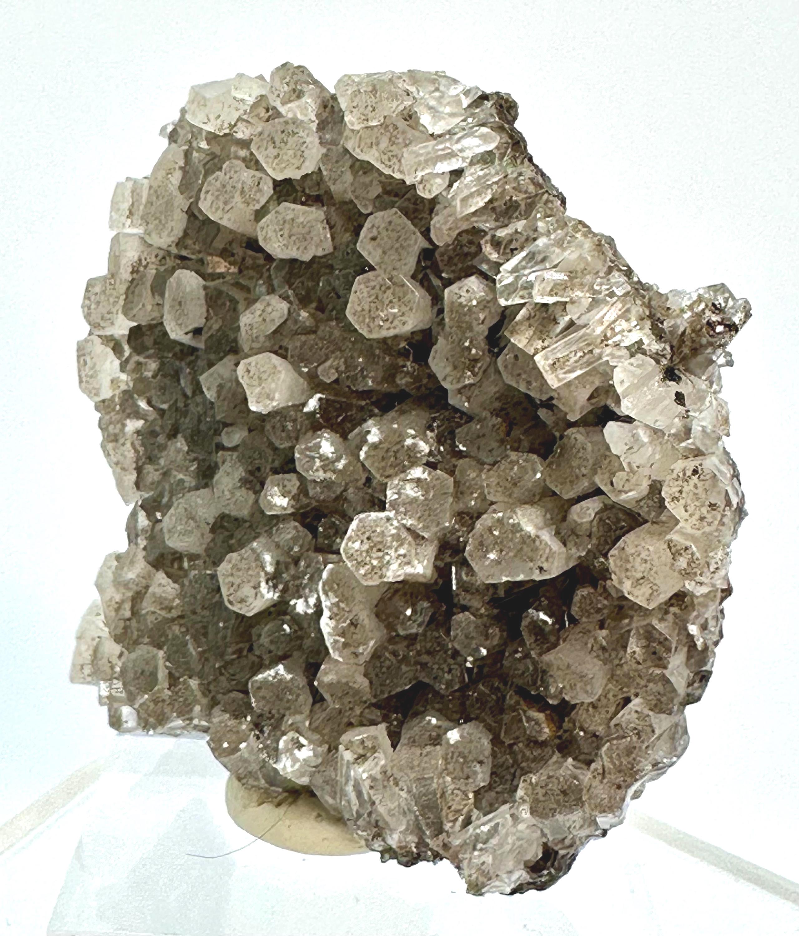 59 Grams Smoky Columnar Calcite from Fugian, China