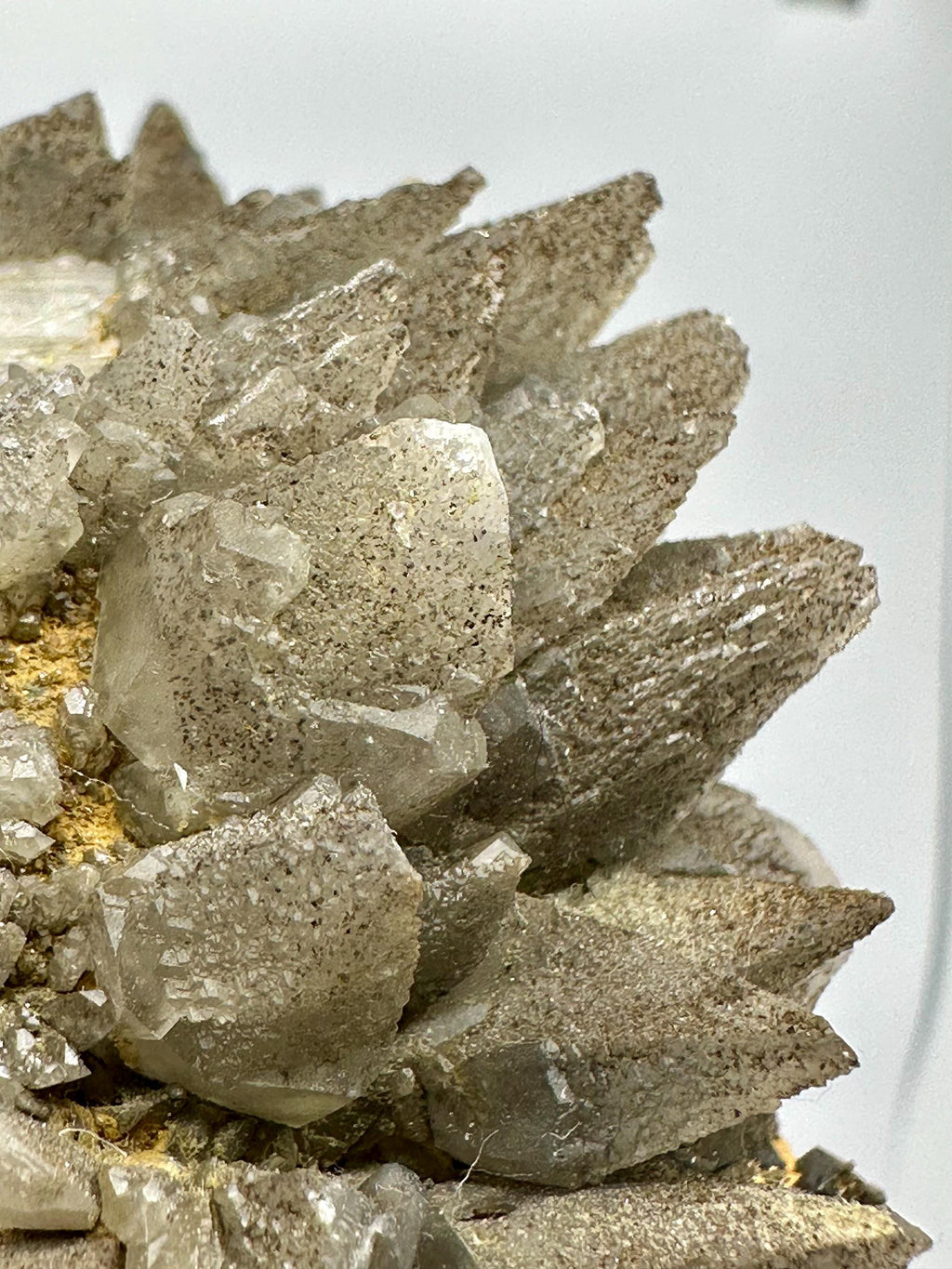 104 Grams Dragon Scale–Like Dogtooth Calcite Cluster from Hunan Province, China