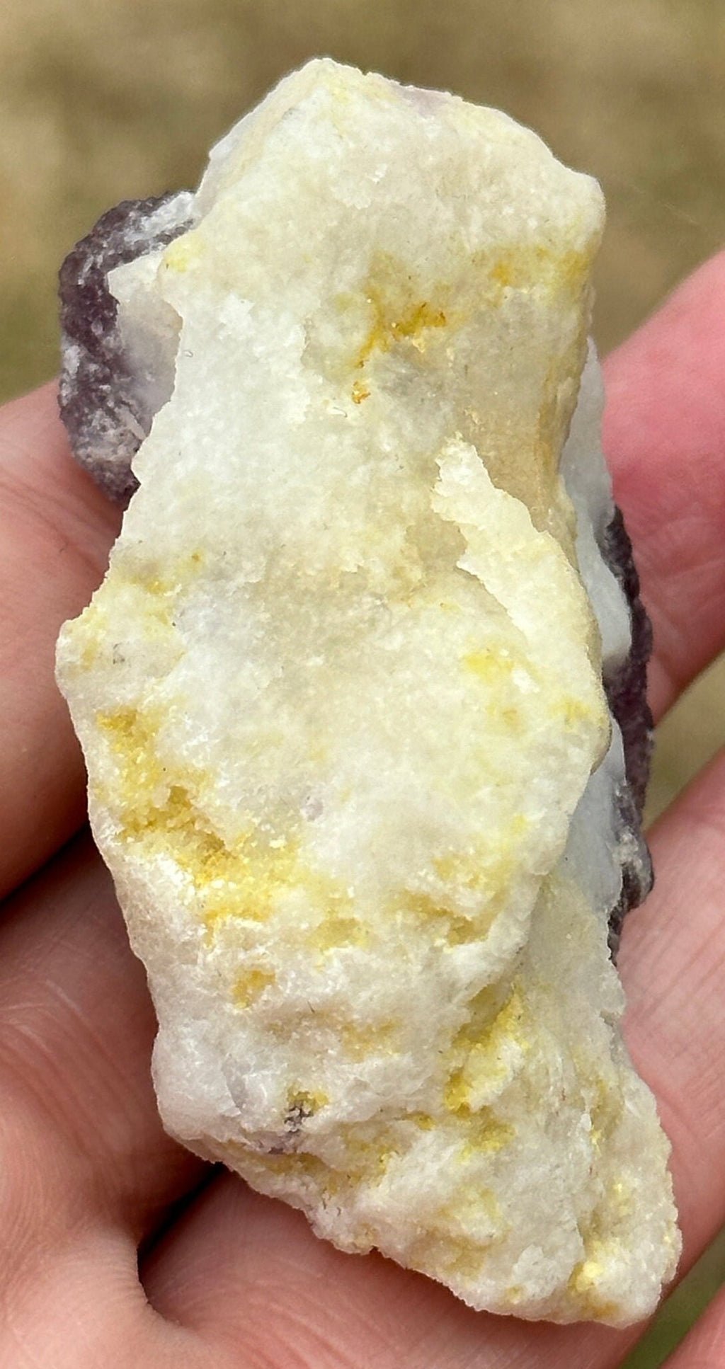 Rare Chamfered Purple Fluorite or Permutahedron Fluorite Specimens in a Quartizide Matrix
