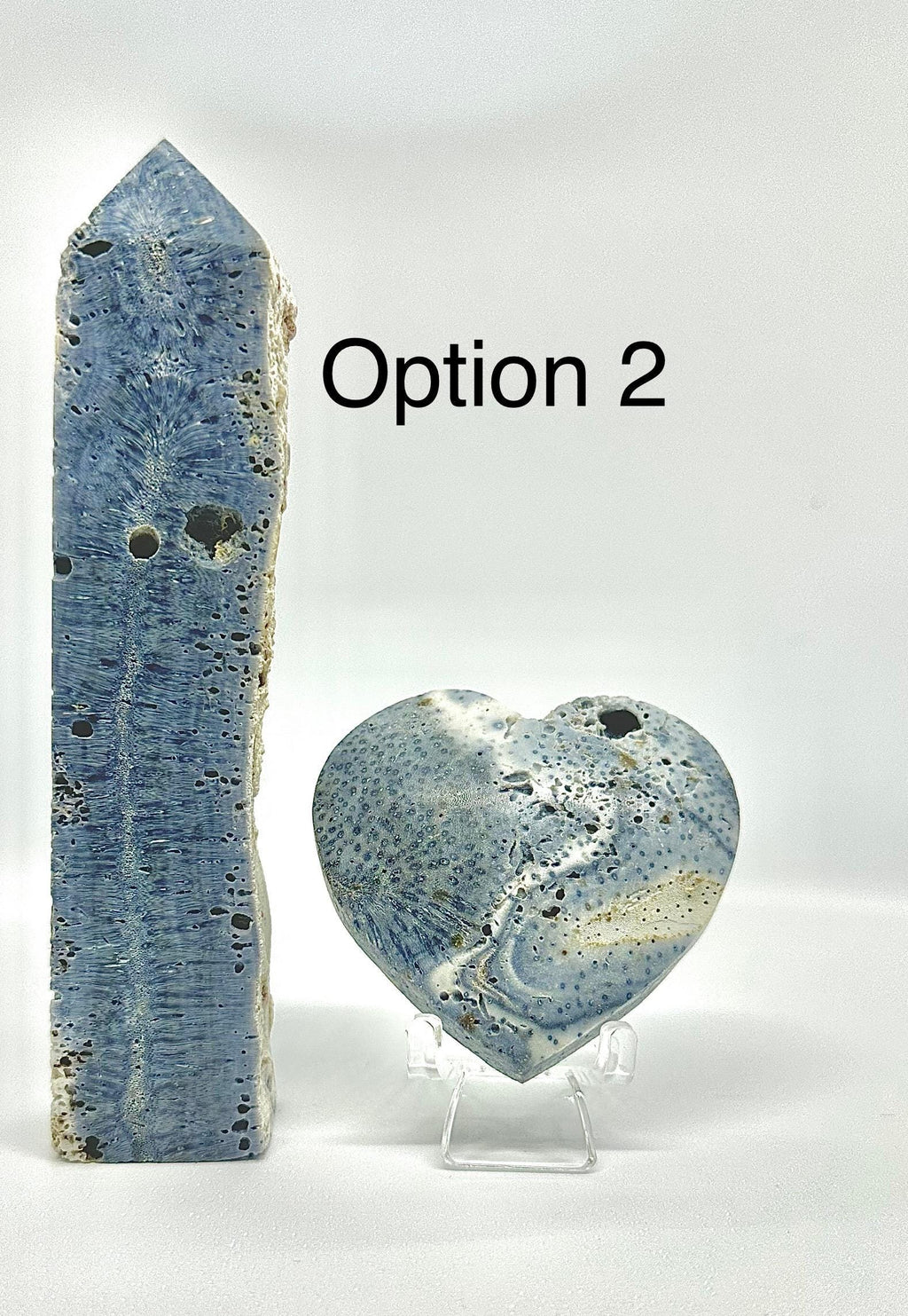 Blue Coral Crystal Set from Indonesia
