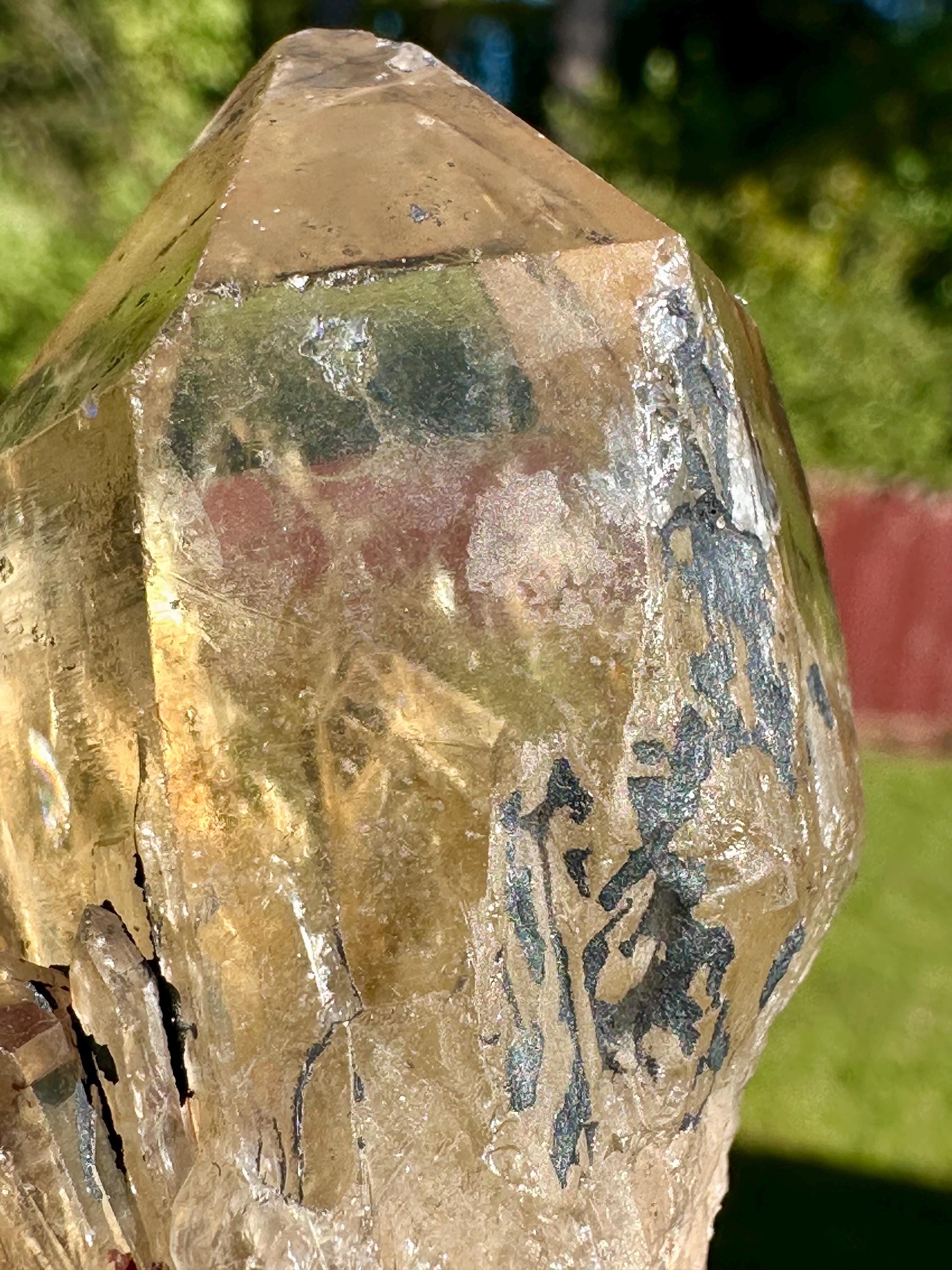 97 Grams Kundalini Citrine Cluster from RD Congo