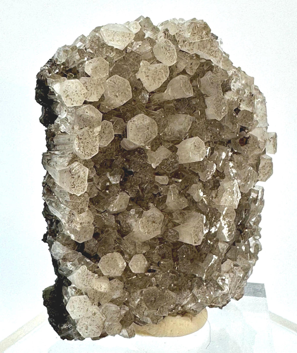 59 Grams Smoky Columnar Calcite from Fugian, China